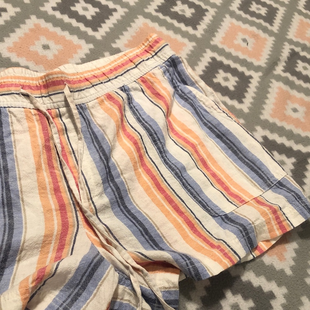 Gap Women's Multicolor Striped Drawstring Shorts … - image 8